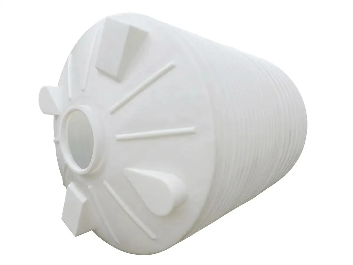 PE water storage tank, top view